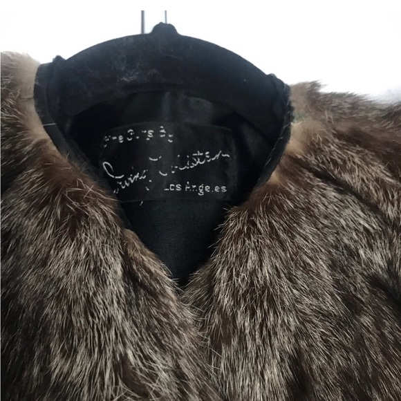 Vintage Genuine Sable Fox Fur Jacket - Mid Waist Size:Medium/(4-6) - Picture 12 of 17